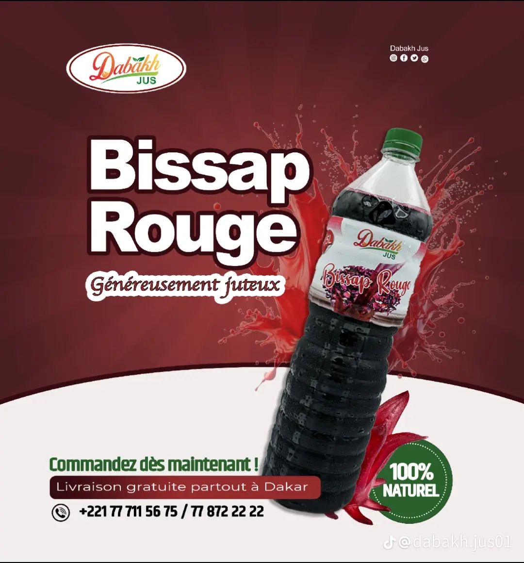 Bissap Rouge 500 ml
